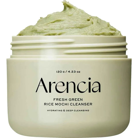 Arencia Fresh Green Rice Mochi Cleanser - Hydrating & Deep Pore Care - Face Cleanser - Arencia -- United Arab Emirates -- Pinky Cosmetics