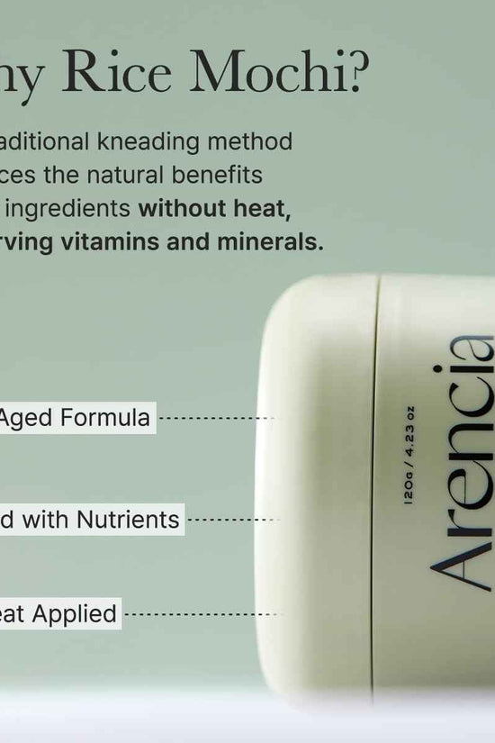 Arencia Fresh Green Rice Mochi Cleanser - Hydrating & Deep Pore Care