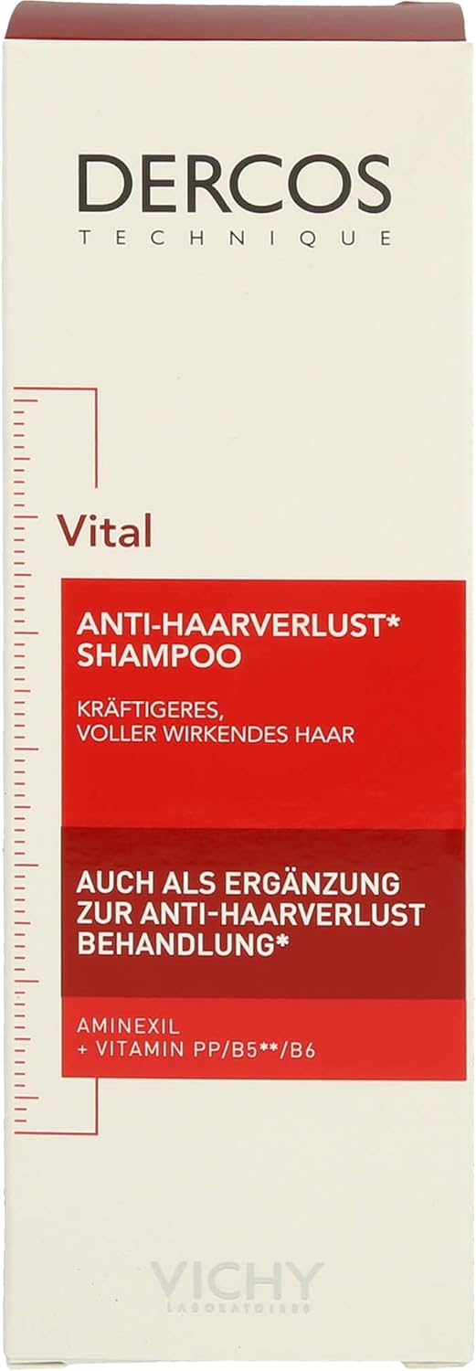 Vichy Dercos Energising Shampoo 200ml - Pinky Cosmetics