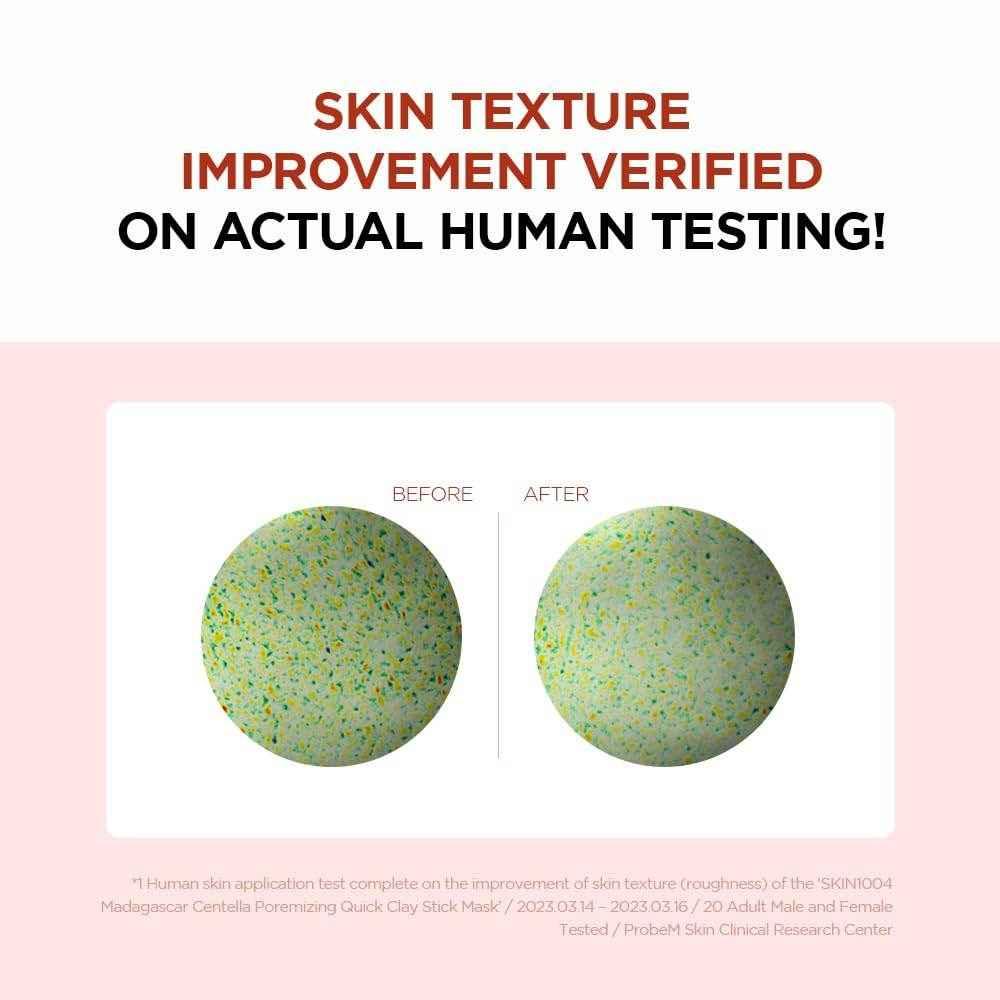 SKIN1004 Madagascar Centella Poremizing Quick Clay Stick Mask (27g) – Deep Cleansing & Pore Tightening - - Pinky Cosmetics -- United Arab Emirates -- Pinky Cosmetics