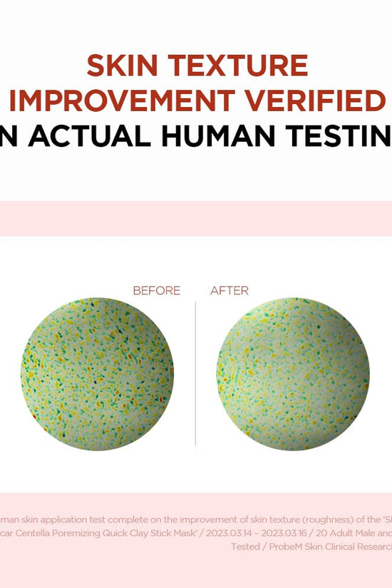 SKIN1004 Madagascar Centella Poremizing Quick Clay Stick Mask (27g) – Deep Cleansing & Pore Tightening - Pinky Cosmetics