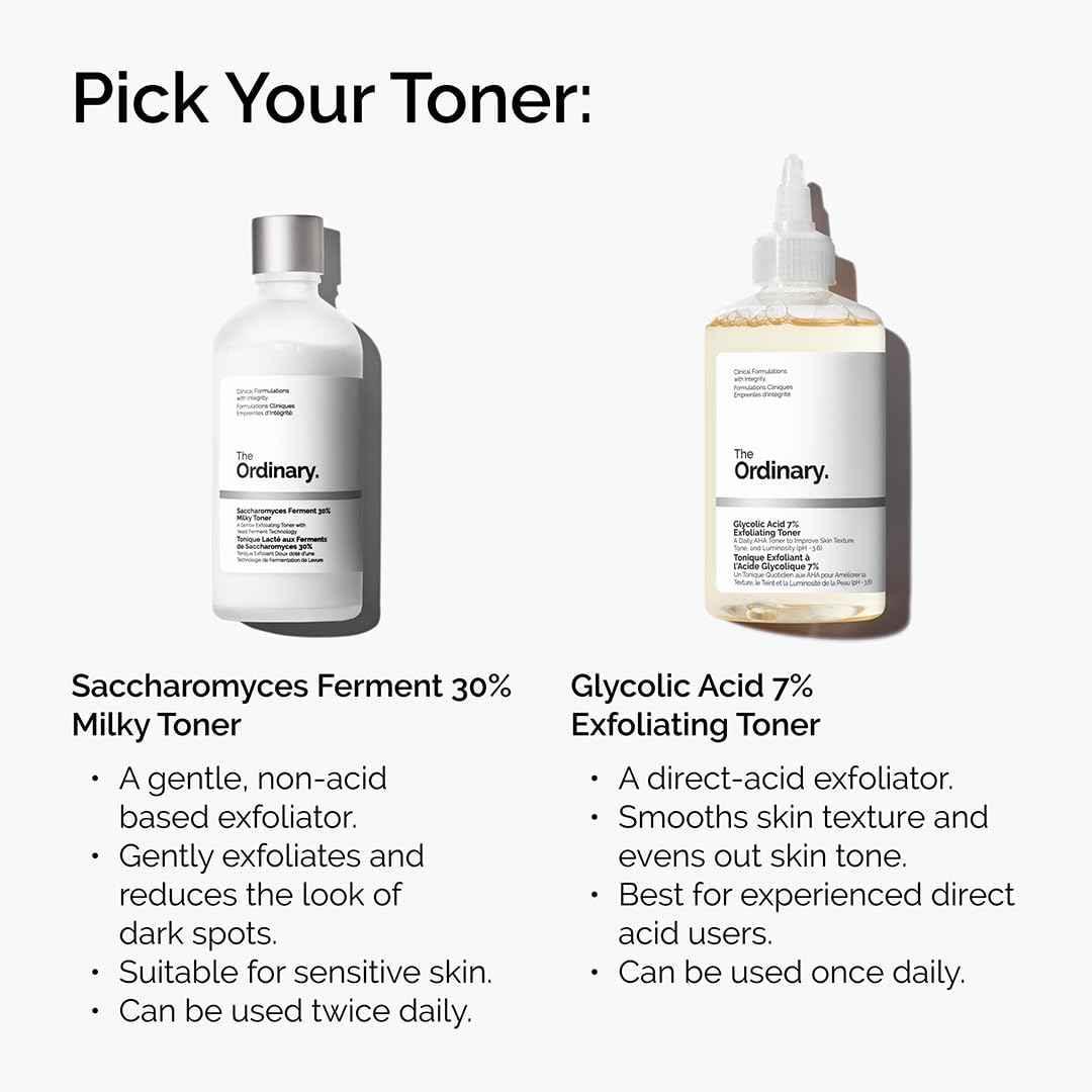 The Ordinary Milky Toner - Gentle Exfoliation - Toner - The Ordinary -- United Arab Emirates -- Pinky Cosmetics