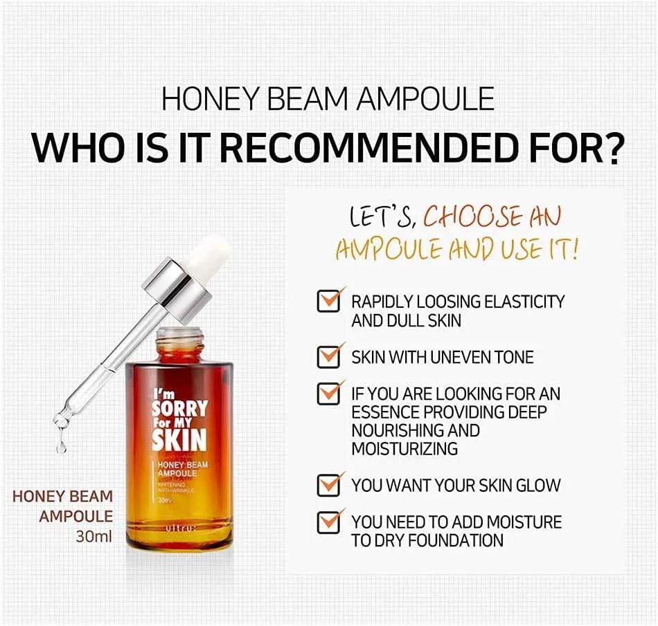 Skin Honey Beam Ampoule 30ml - - Pinky Cosmetics -- United Arab Emirates -- Pinky Cosmetics