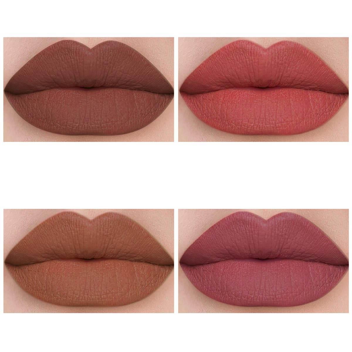 SHCOETY 12-Piece Matte Lip Liner Pencil Set - Lip Liner Set - SHCOETY Cosmetics -- United Arab Emirates -- Pinky Cosmetics