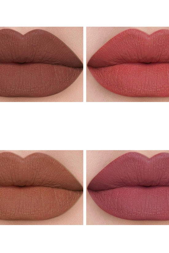 SHCOETY 12-Piece Matte Lip Liner Pencil Set - Pinky Cosmetics