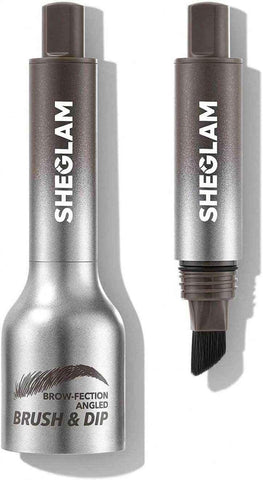 SHEGLAM SHE GLAM Brow-Fection Angled Brush & Dip- Espresso Hair-Like Strokes Liquid Eyebrow Gel Pen Easy To Color Long Lasting Quick Drying Natural Shaping Outlining Filling Eyebrow Makeup,1.2 ml - - Pinky Cosmetics -- United Arab Emirates -- Pinky Cosmetics