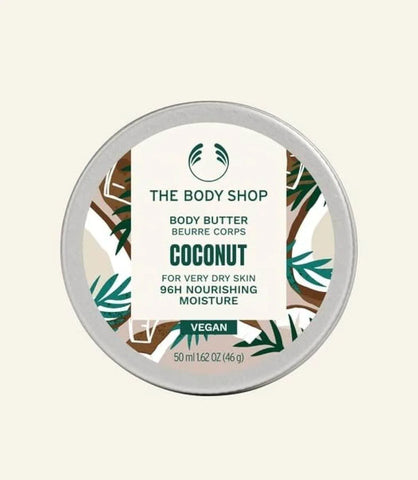 The Body Shop Coconut Gift Set – Eau de Toilette + Body Cream - - Pinky Cosmetics -- United Arab Emirates -- Pinky Cosmetics