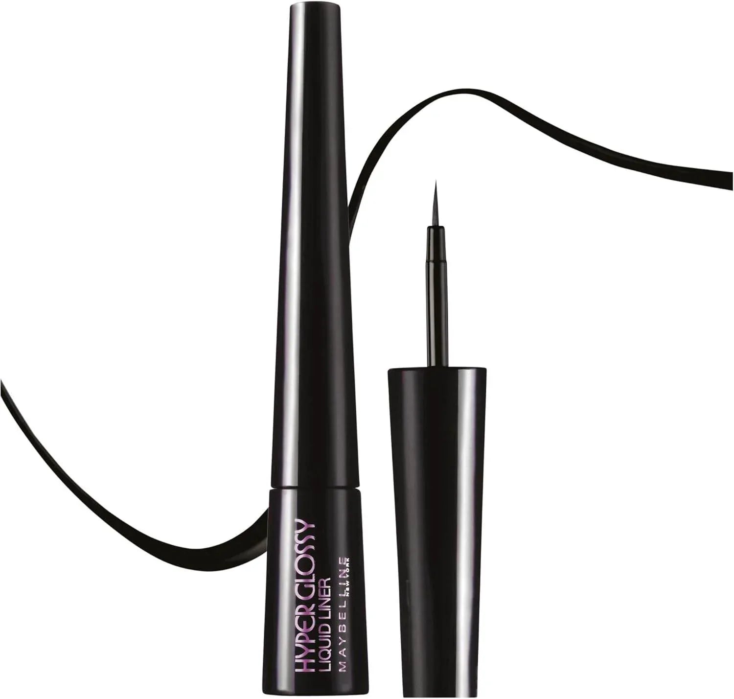 Maybelline Hyper Glossy Liquid Liner - With FREE GIFT (Pair of Multicolor Bangles) - - Pinky Cosmetics -- United Arab Emirates -- Pinky Cosmetics