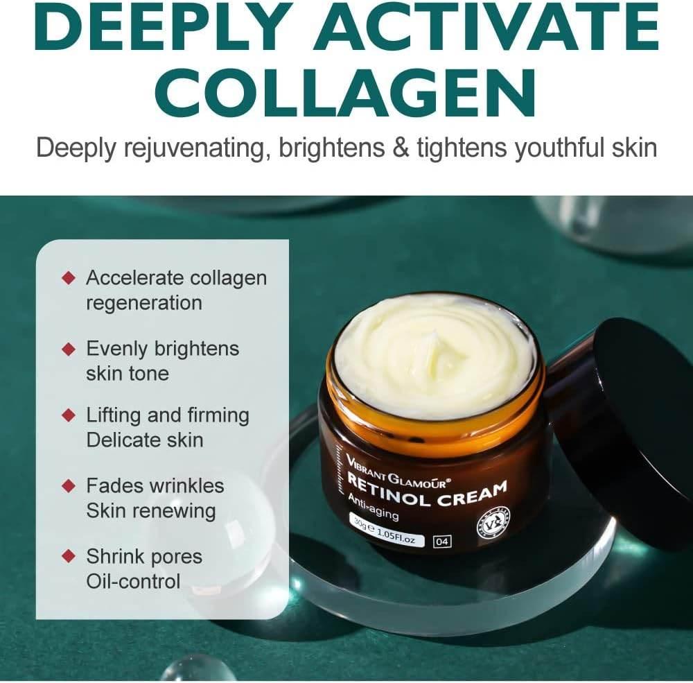 Vibrant Glamour Hydrating Anti-Aging Skin Cream 30g - - Pinky Cosmetics -- United Arab Emirates -- Pinky Cosmetics