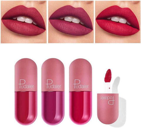 Buy Mini Lipstick Online UAE - 10 Matte Colors Available - - Pinky Cosmetics -- United Arab Emirates -- Pinky Cosmetics