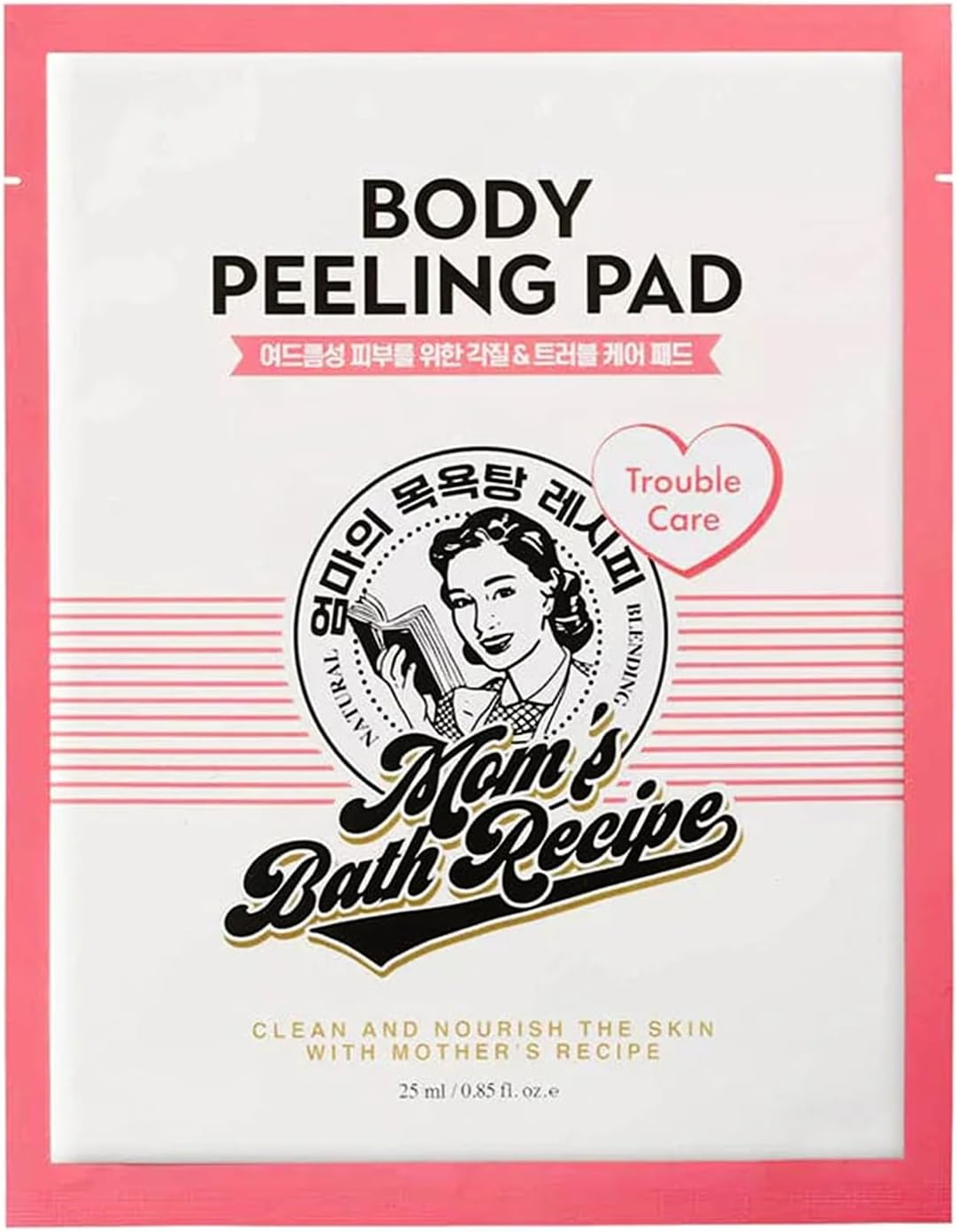 Body Peeling Pad - Mom's Bath Recipe Trouble Care Mom's Bath Recipe Body Scrub  Pinky Cosmetics