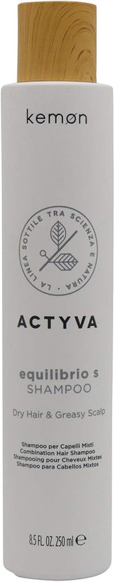 Kemon Unisex Actyva Equilibrio S Shampoo, 250 ml - Pinky Cosmetics