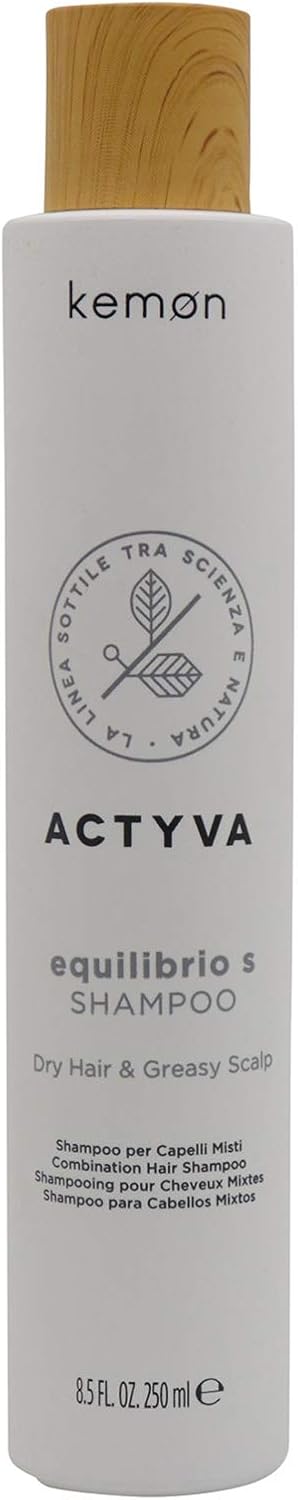 Kemon Unisex Actyva Equilibrio S Shampoo, 250 ml - Pinky Cosmetics