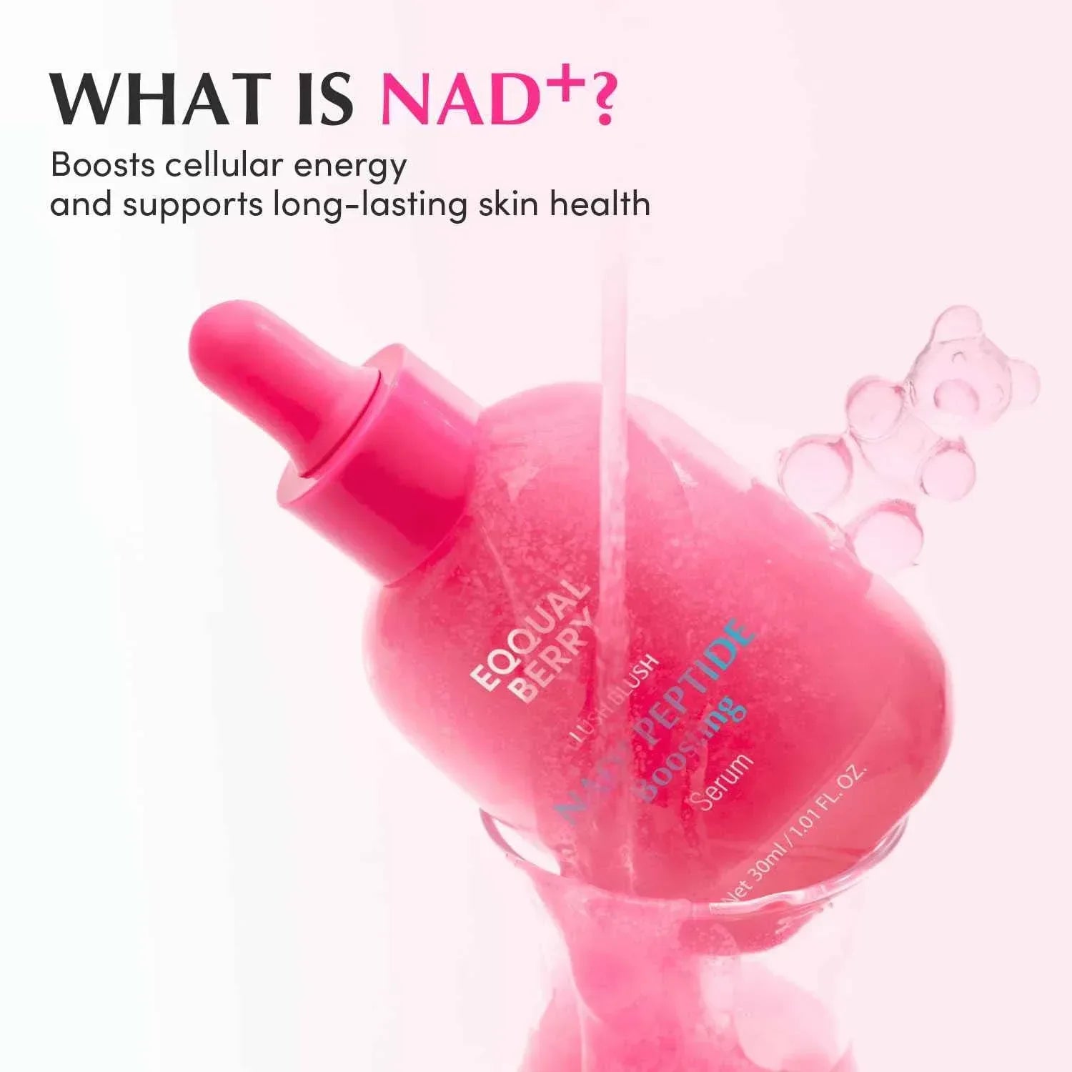 NAD+ Peptide Serum - EQQUAL BERRY Anti-Aging - Face Serum - Eoqual Berry -- United Arab Emirates -- Pinky Cosmetics