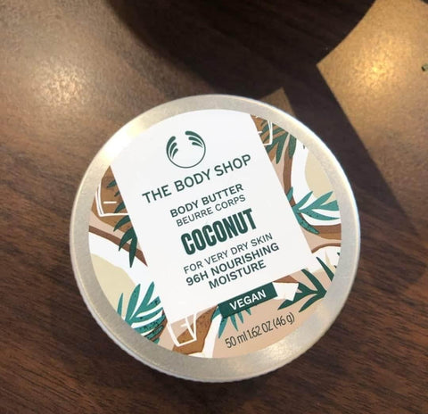 The Body Shop Coconut Gift Set – Eau de Toilette + Body Cream - - Pinky Cosmetics -- United Arab Emirates -- Pinky Cosmetics