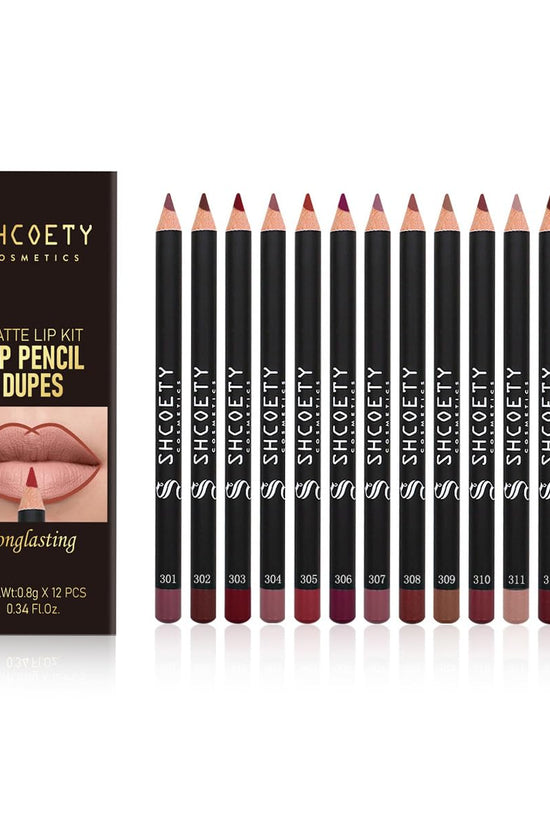 Shcoety Cosmetics lip pencil set 