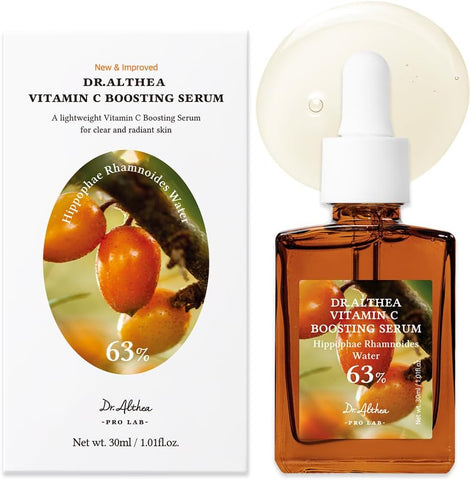 Vitamin C Boosting Serum 63% Hippophae Rhamnoides Water - Dr.Althea Dark Spot Care Dr.Althea Face Serum  Pinky Cosmetics