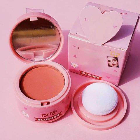 Pinky Cosmetics Blusher Pack - Flair Fusion Mini with Mirror - - Pinky Cosmetics -- United Arab Emirates -- Pinky Cosmetics