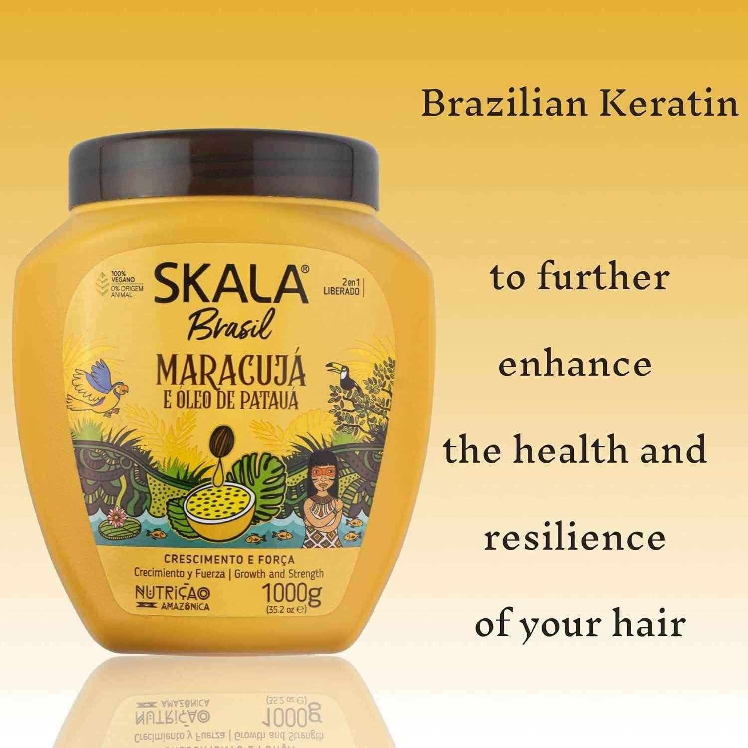 SKALA Brasil Banana Bacuri Treatment Cream for Healthy Hair - - Pinky Cosmetics -- United Arab Emirates -- Pinky Cosmetics