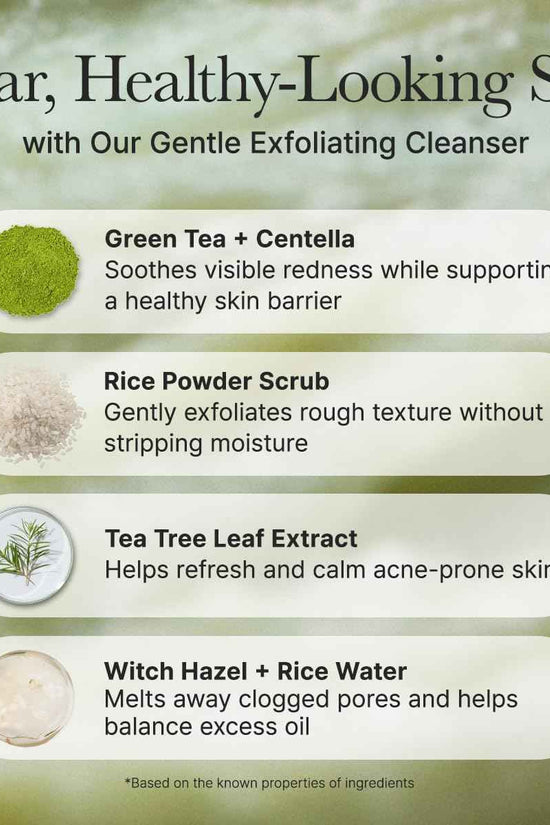 Arencia Fresh Green Rice Mochi Cleanser - Hydrating & Deep Pore Care