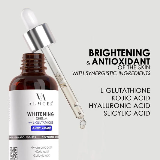 AA ALMOES L-Glutathione Serum – Brighten, Hydrate & Revitalize Your Skin ✨ - - Pinky Cosmetics -- United Arab Emirates -- Pinky Cosmetics