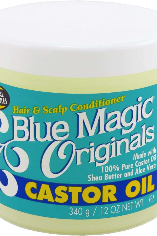 Roll over image to zoom in Blue Magic Organics Castor Oil 12 Ounce Jar