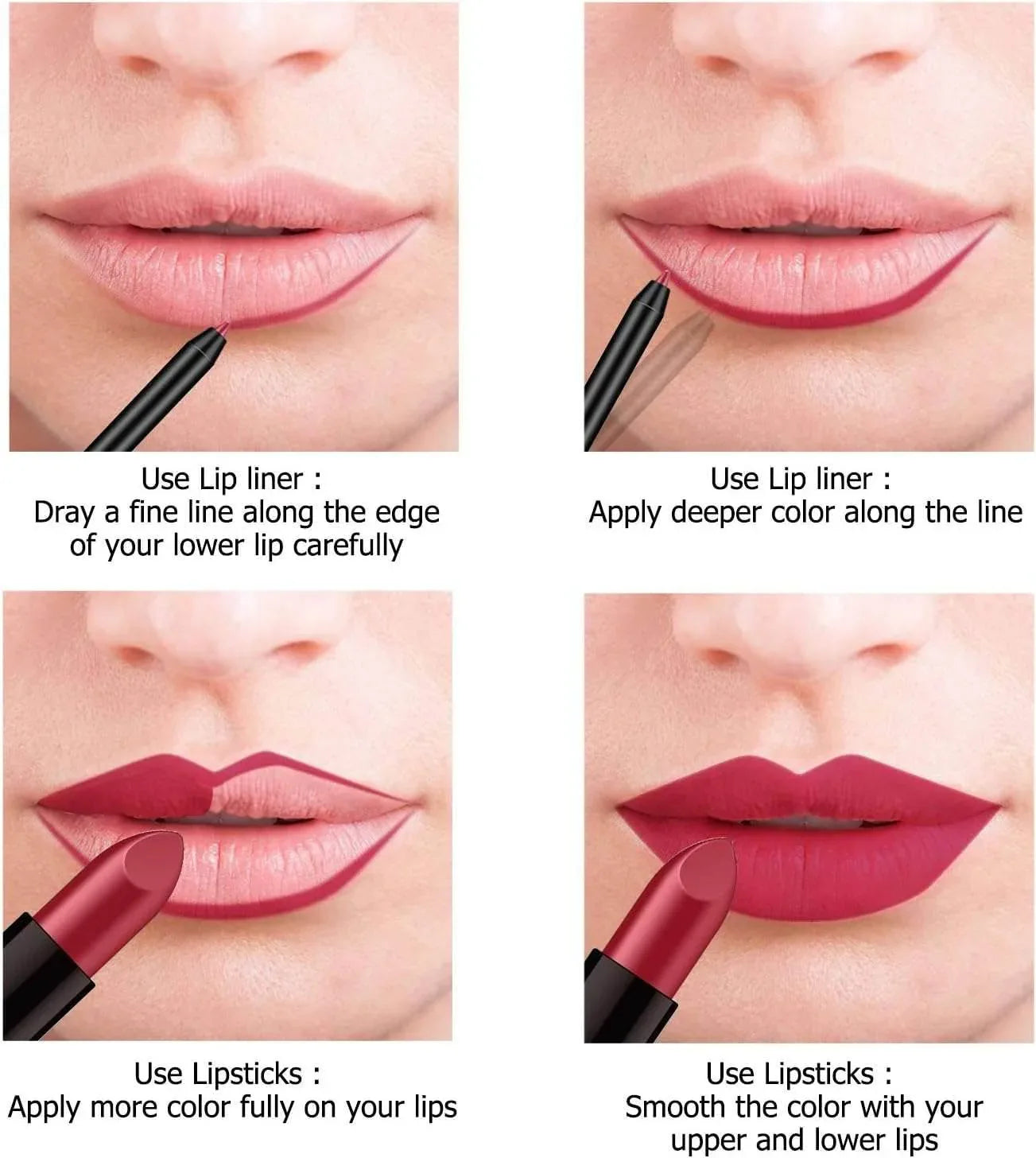 Plumping Lip Oil With Chili Extract - Clear Pink Instant Plumper Lip Gloss, Hydrating & Nourishing Tinted Lip Balm Liquid Lipstick for Lip Plumper Gloss Day & Night Moisturising Repair Lip Oil - - Pinky Cosmetics -- United Arab Emirates -- Pinky Cosmetics