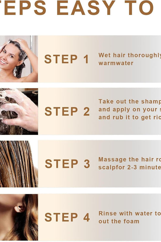 Japanese Shampoo, Hair Density Essential Shampoo, Repair Dry Damaged Hair, Japan's Evening Nianxiang Shampoo for Deeply Nourished Strong Hair - Pinky Cosmetics