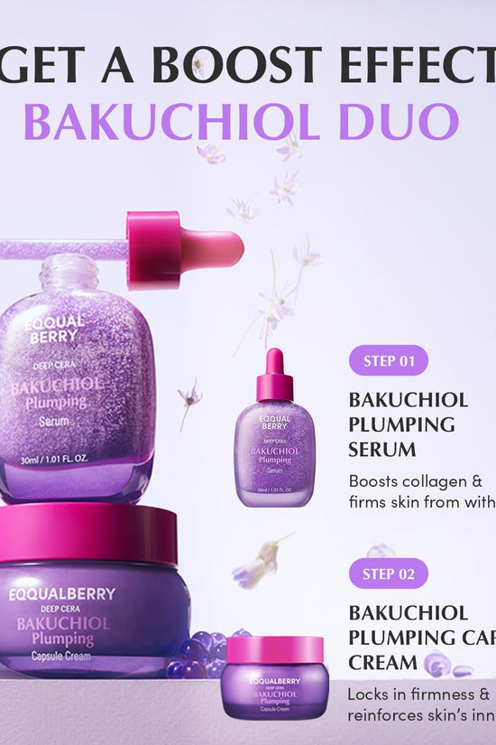 Bakuchiol Plumping Serum - EQQQUAL BERRY Deep Cera EQQQUAL BERRY Serum  Pinky Cosmetics