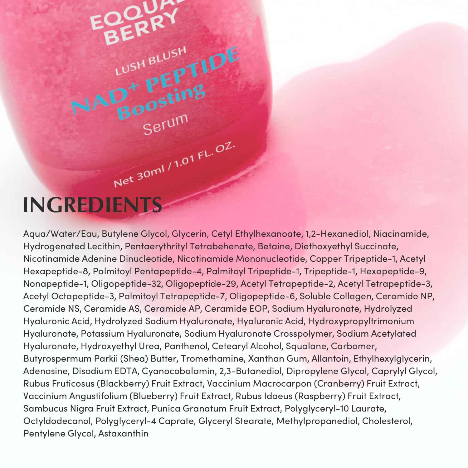 NAD+ Peptide Serum - Eoqual Berry Anti-Aging