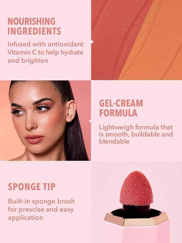 SHEGLAM Color Blossom Liquid Blush - 103 Devoted 🎨✨ - - Pinky Cosmetics -- United Arab Emirates -- Pinky Cosmetics