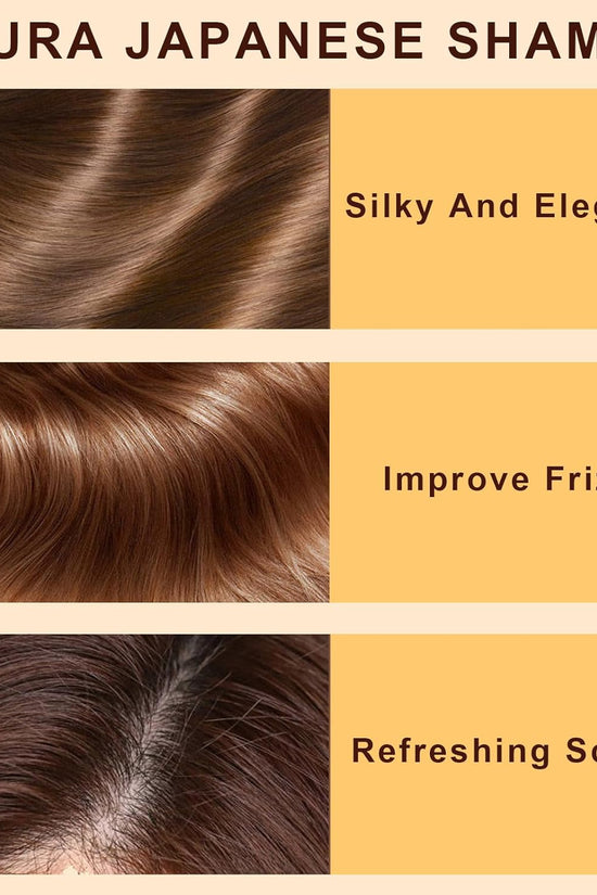 Japanese Shampoo, Hair Density Essential Shampoo, Repair Dry Damaged Hair, Japan's Evening Nianxiang Shampoo for Deeply Nourished Strong Hair - Pinky Cosmetics