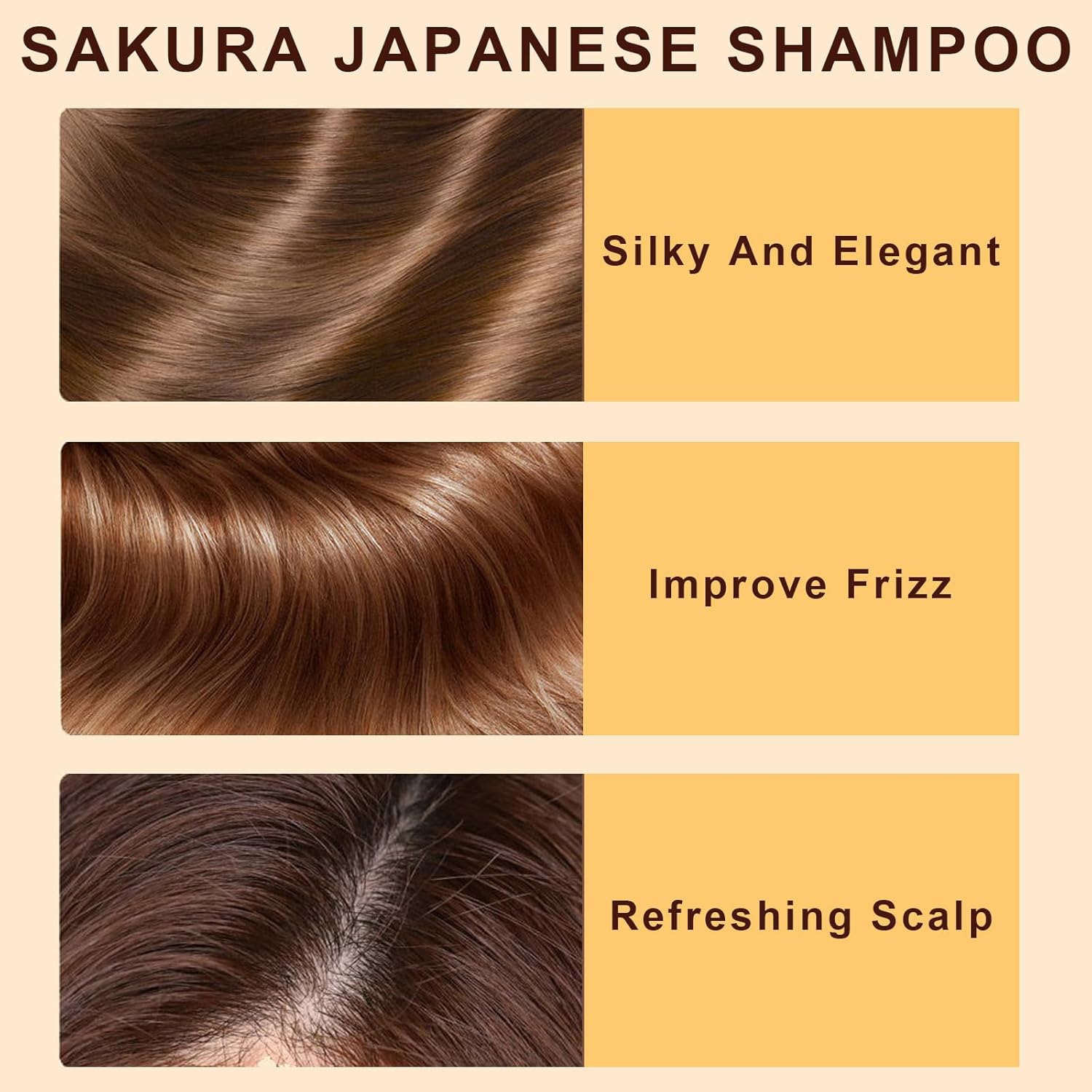 Japanese Shampoo, Hair Density Essential Shampoo, Repair Dry Damaged Hair, Japan's Evening Nianxiang Shampoo for Deeply Nourished Strong Hair - Pinky Cosmetics