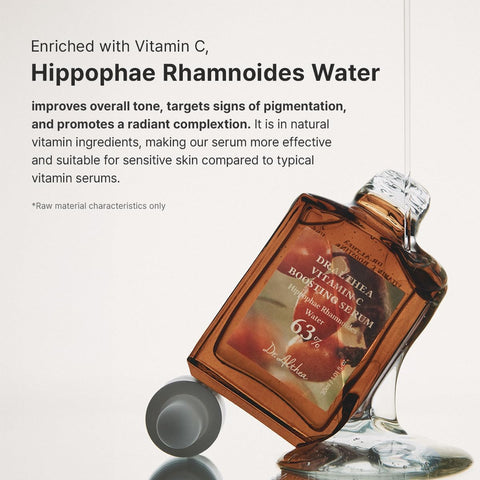 Vitamin C Boosting Serum 63% Hippophae Rhamnoides Water - Dr.Althea Dark Spot Care Dr.Althea Face Serum  Pinky Cosmetics