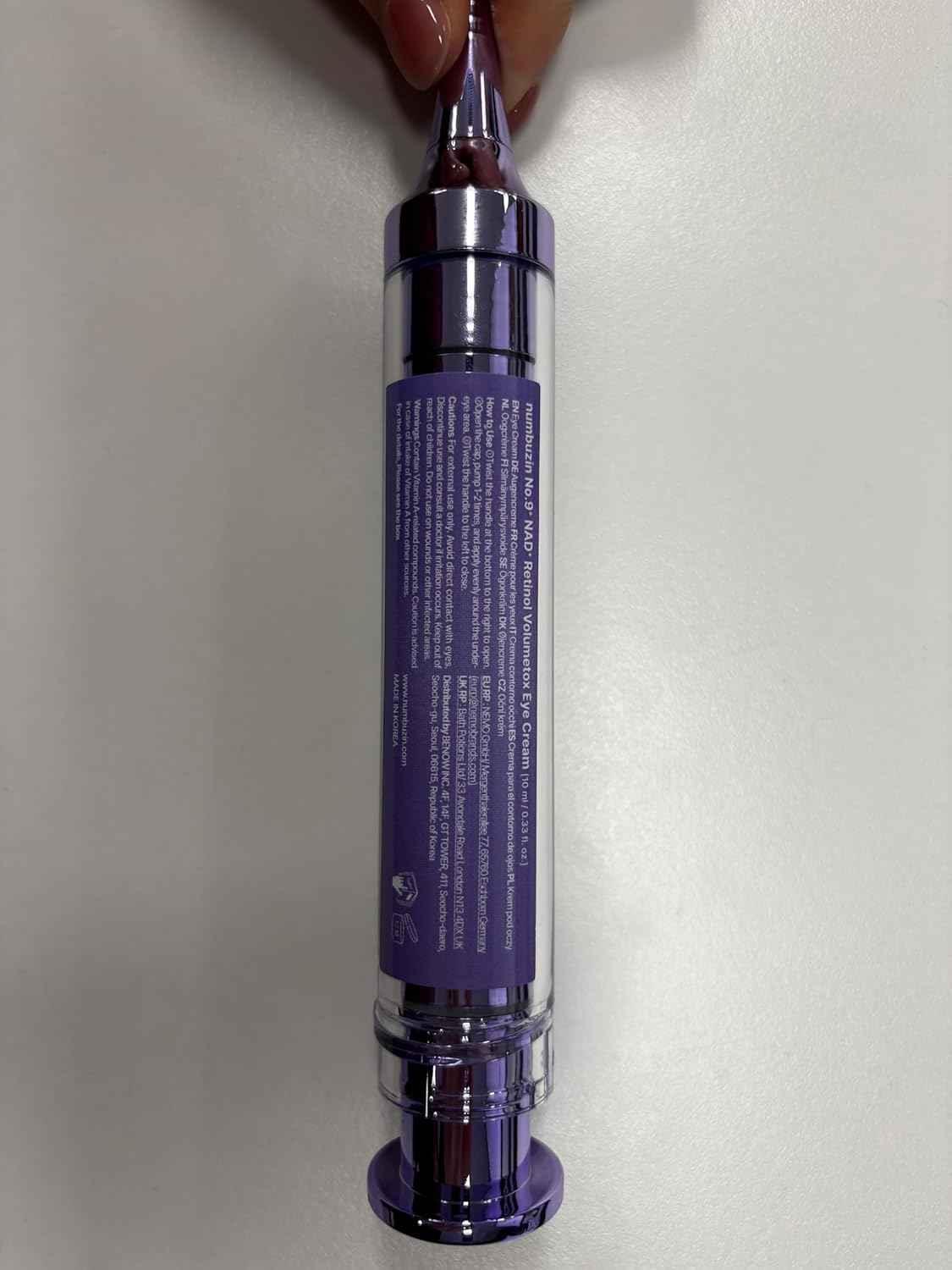 Numbuzin NAD Retinol Eye Cream - Firm Look - Eye Cream - numbuzin -- United Arab Emirates -- Pinky Cosmetics