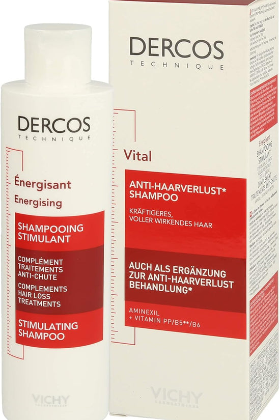 Vichy Dercos Energising Shampoo 200ml - Pinky Cosmetics