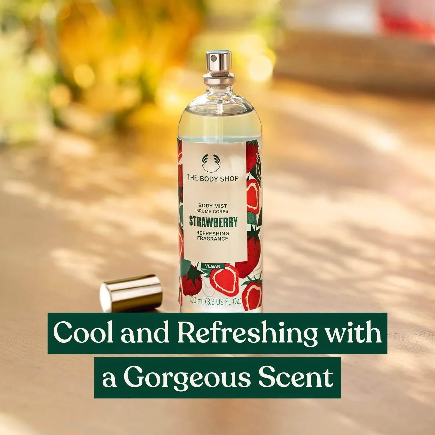 THE BODY SHOP Strawberry Body Mist - - Pinky Cosmetics -- United Arab Emirates -- Pinky Cosmetics
