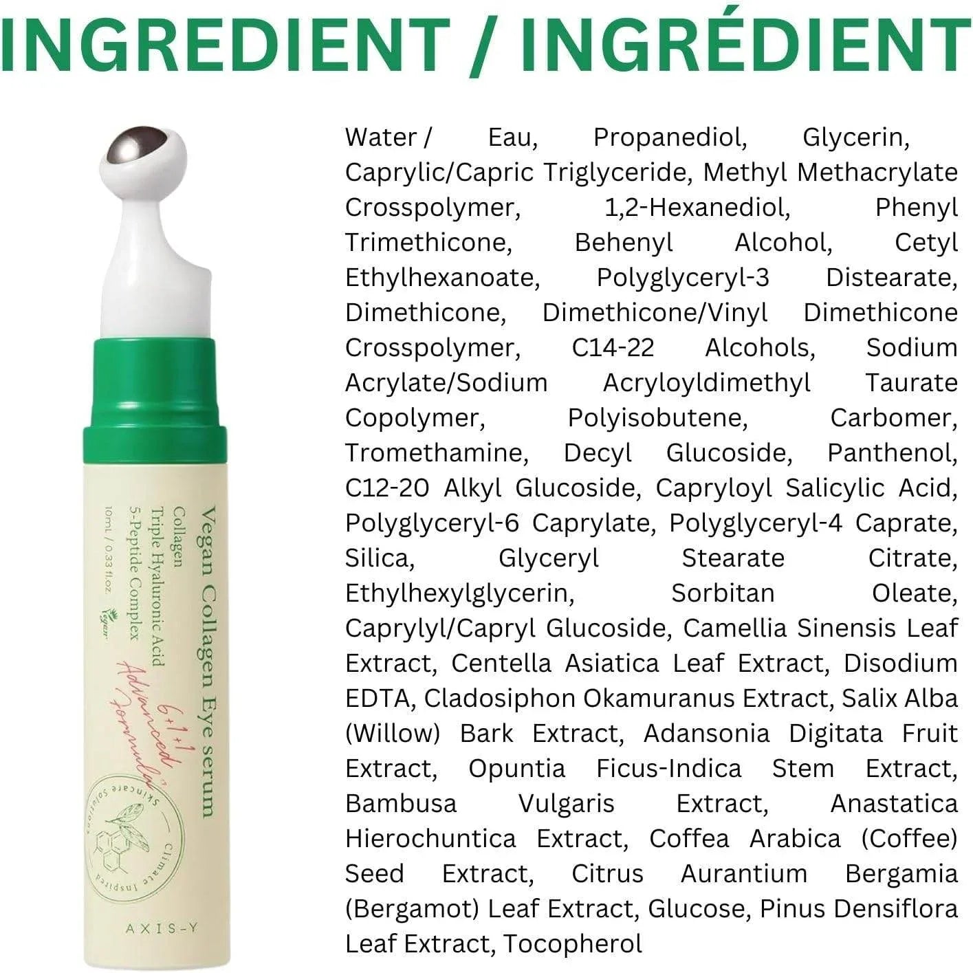 Vegan Collagen Eye Serum - AXIS-Y Firming Care - Eye Serum - AXIS-Y -- United Arab Emirates -- Pinky Cosmetics