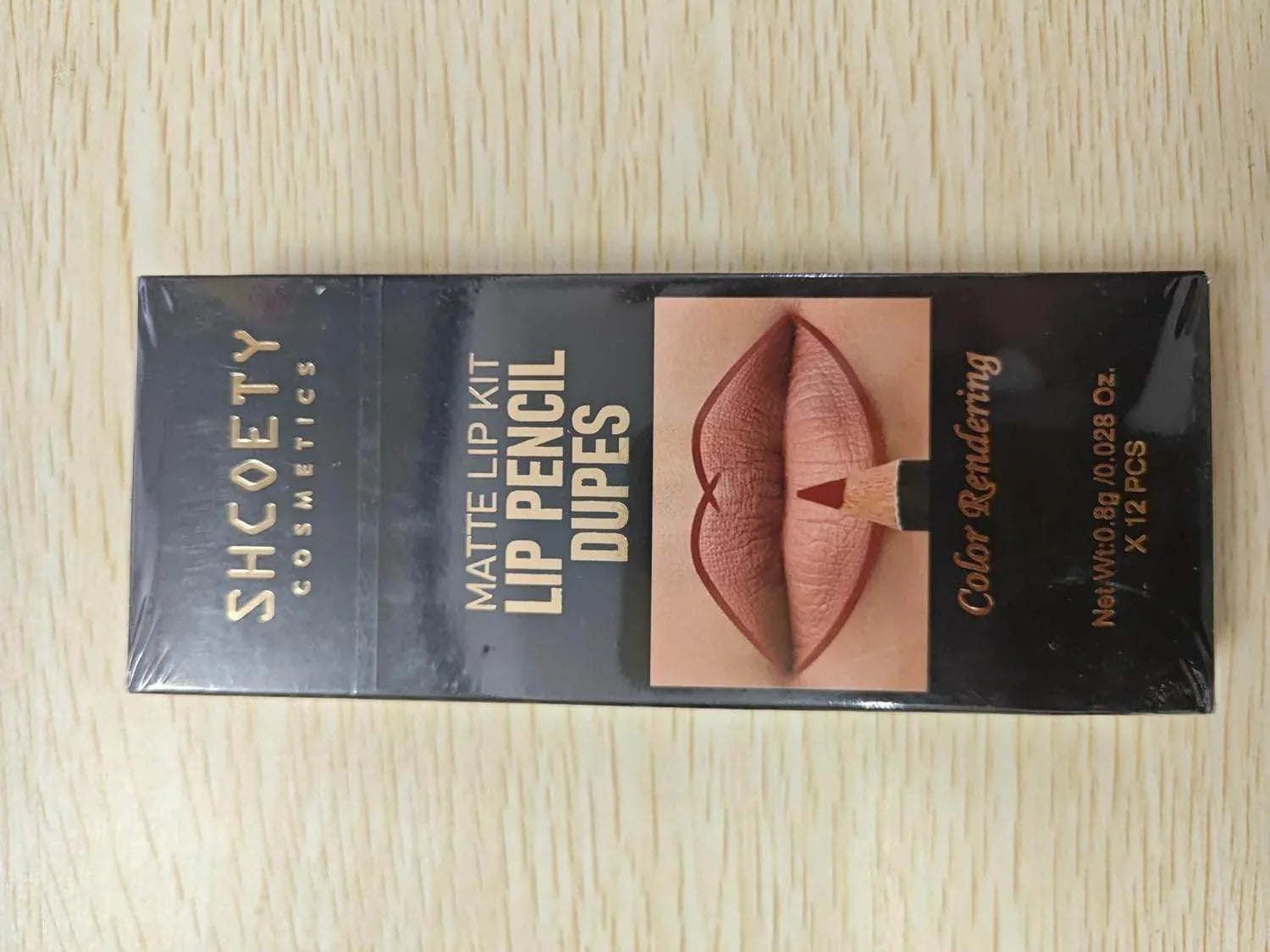 SHCOETY 12-Piece Matte Lip Liner Pencil Set - Lip Liner Set - SHCOETY Cosmetics -- United Arab Emirates -- Pinky Cosmetics