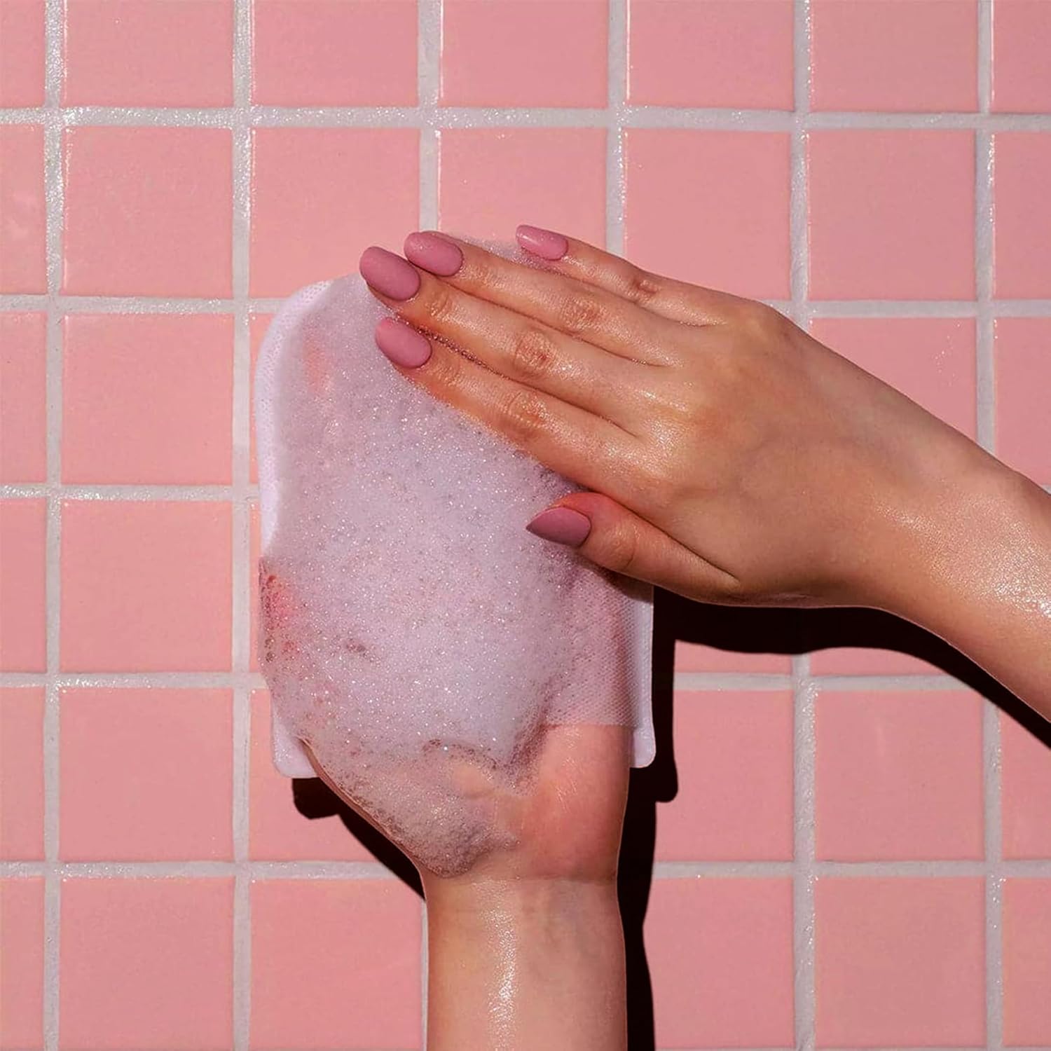 Body Peeling Pad - Mom's Bath Recipe Trouble Care Mom's Bath Recipe Body Scrub  Pinky Cosmetics