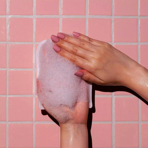 Body Peeling Pad - Mom's Bath Recipe Trouble Care Mom's Bath Recipe Body Scrub  Pinky Cosmetics