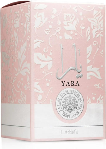 Lattafa Yara Perfume 100ml - Sweet Vanilla EDP Lattafa Perfume  Pinky Cosmetics