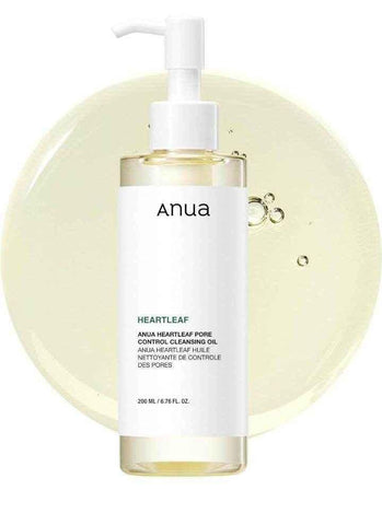 Anua Heartleaf Pore Control Cleansing Oil – 200ml - Cleansing Oil - Anua -- United Arab Emirates -- Pinky Cosmetics