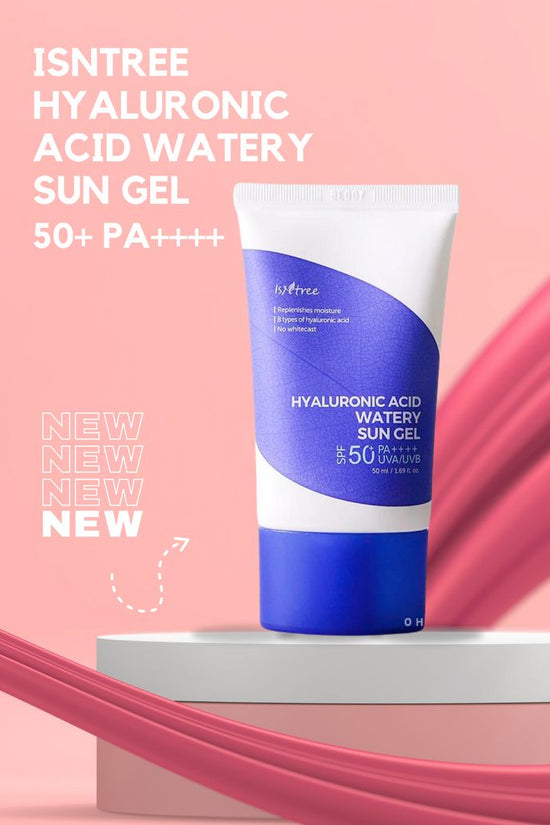 Isntree Hyaluronic Acid Natural Sun Cream SPF50+ - Pinky Cosmetics