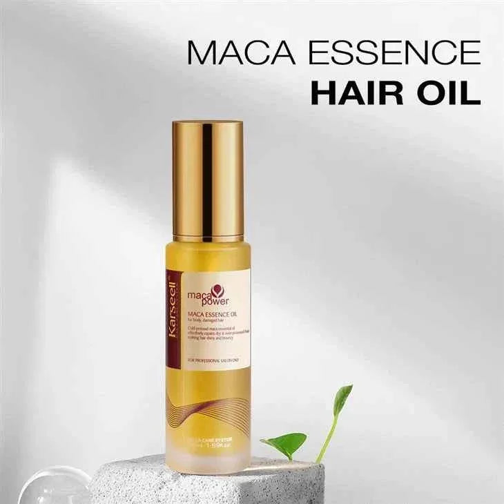 Buy Karseell Maca Hair Oil - Smooth & Shine - Hair Oil - Karseell -- United Arab Emirates -- Pinky Cosmetics