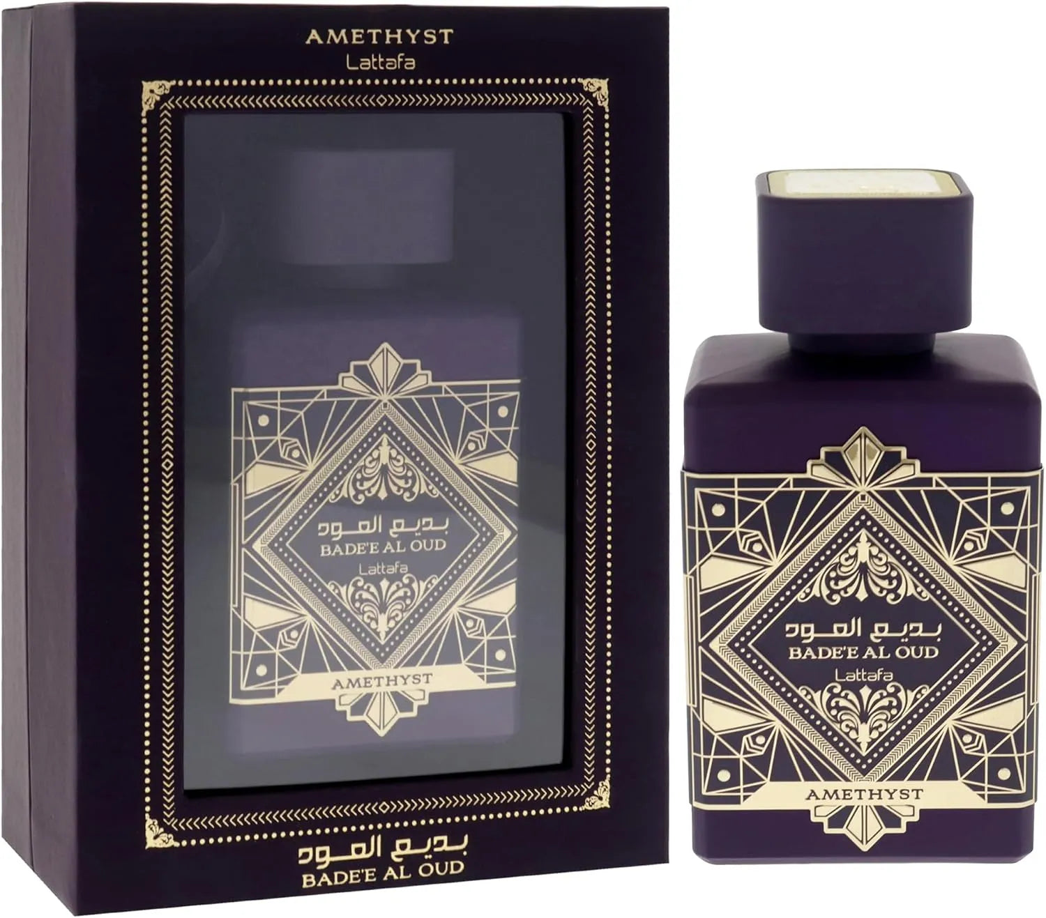 Lattafa Bade'e Al Oud Amethyst 100ml - Rose Oud EDP Lattafa Perfume  Pinky Cosmetics