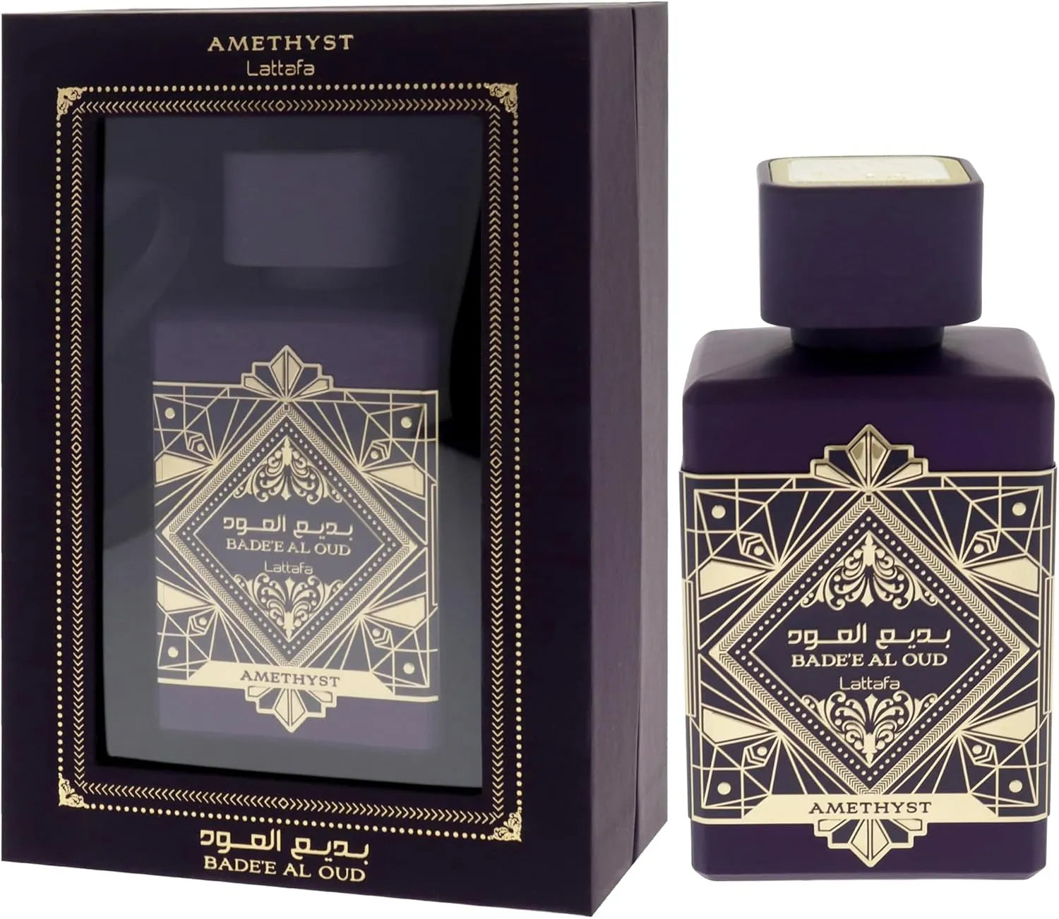 Lattafa Bade'e Al Oud Amethyst 100ml - Rose Oud EDP Lattafa Perfume  Pinky Cosmetics