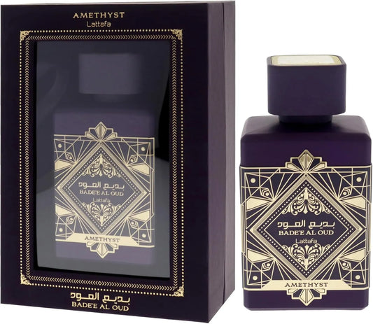 Lattafa Bade'e Al Oud Amethyst 100ml - Rose Oud EDP Lattafa Perfume  Pinky Cosmetics