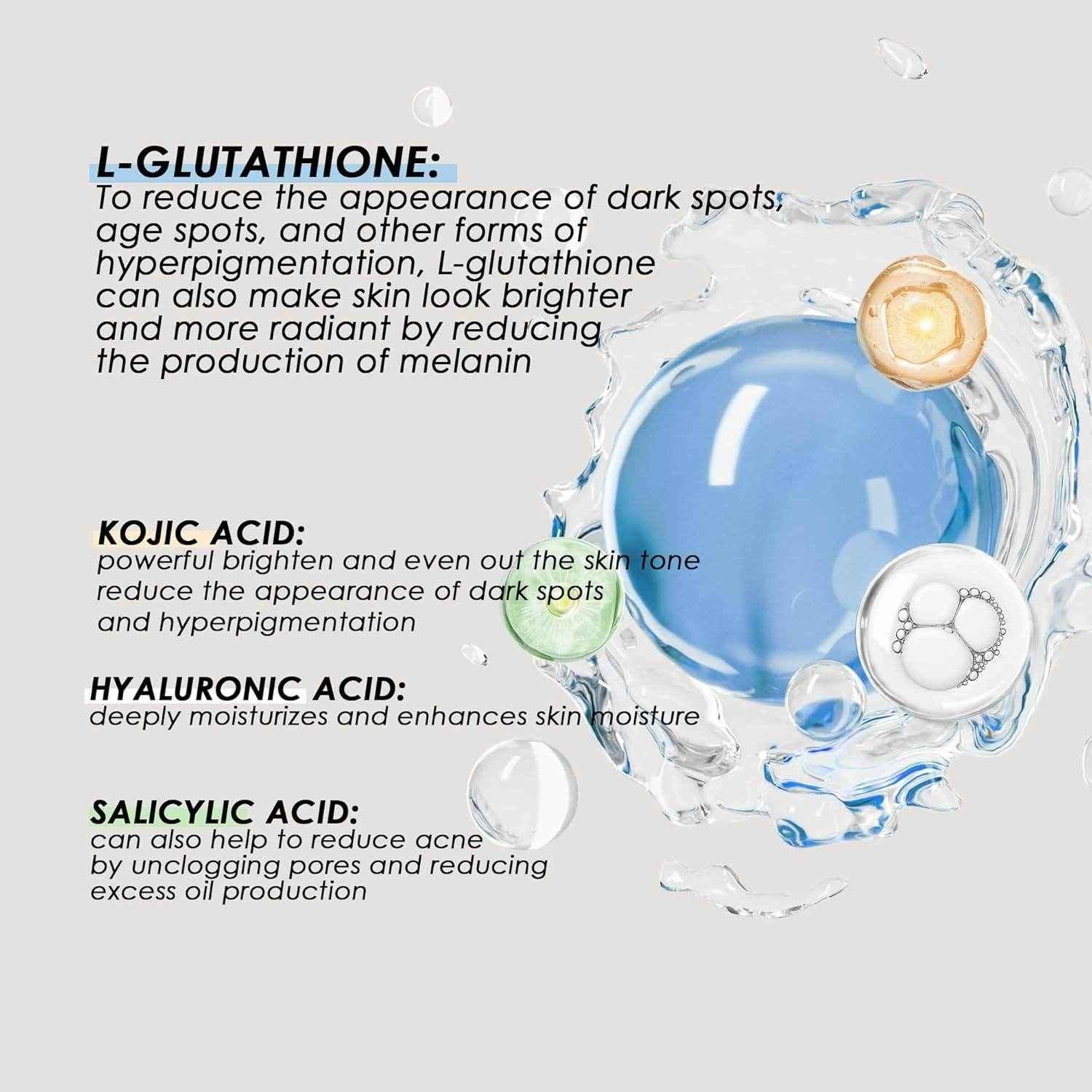 AA ALMOES L-Glutathione Serum – Brighten, Hydrate & Revitalize Your Skin ✨ - - Pinky Cosmetics -- United Arab Emirates -- Pinky Cosmetics