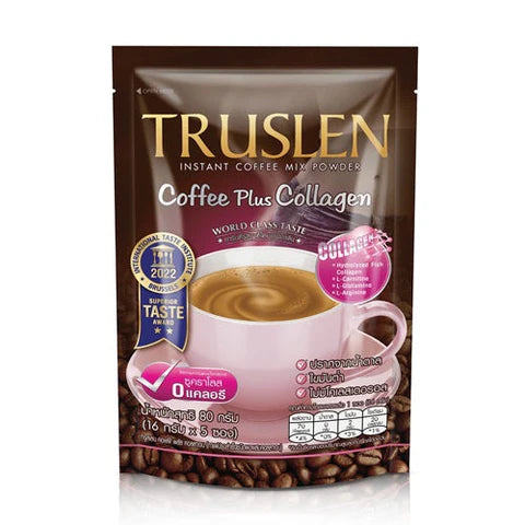 TRUSLEN Collagen Coffee – Beauty-Boosting Instant Drink - Pinky Cosmetics